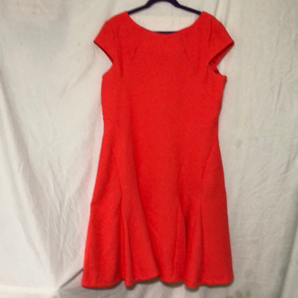 Orange dress
